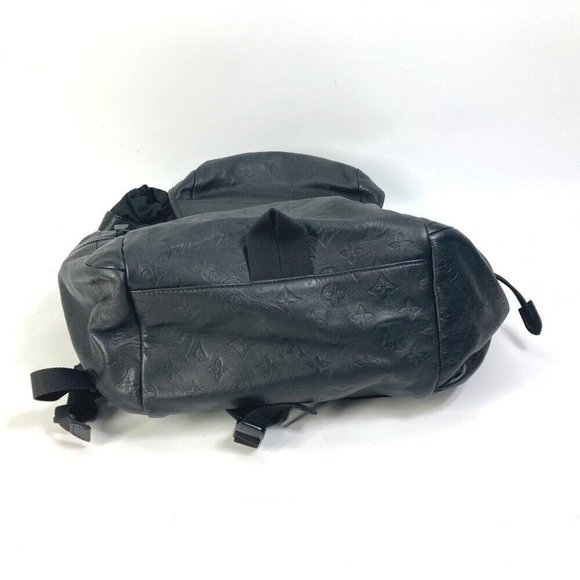 LOUIS VUITTON M43680 Monogram shadow Discovery Backpack Leather Black - Picture 15 of 16